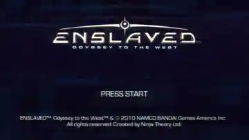 Enslaved - Odyssey to the West (USA) (v1.01) (Disc) (Update) screen shot title